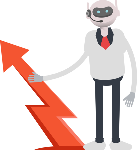 Operatör Robot Karakteri ve Ok Çizelgesi