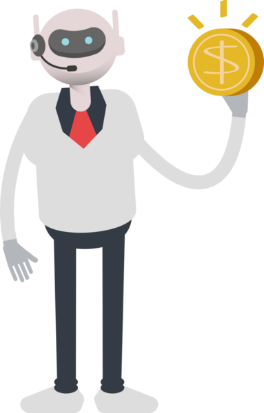 Operatör Robot Karakteri Dolar Bozukluğu Tutuyor