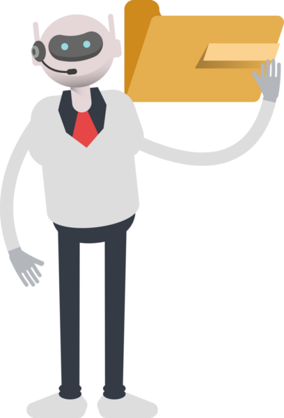 Operatör Robot Karakteri Tutma Dizini