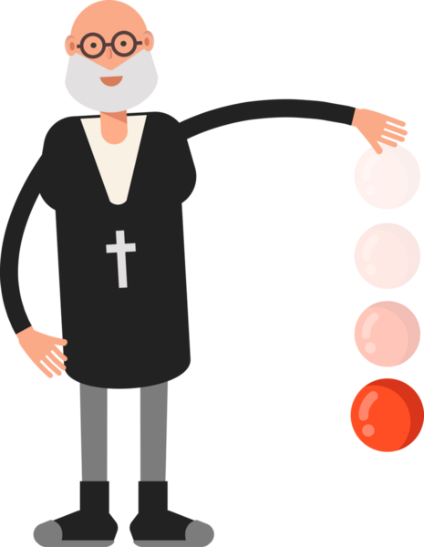 Eski Rahip Karakteri Balo Atıyor