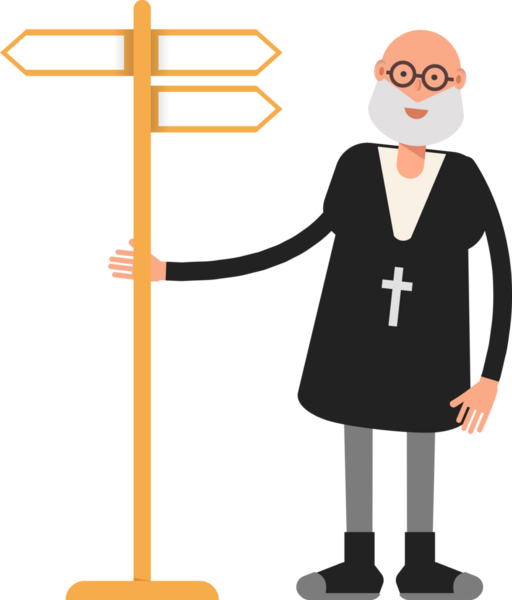 Eski Rahip Karakteri ve İmza Merkezi