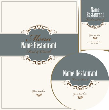 tasarım öğeleri için Restoran