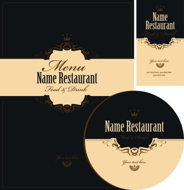 tasarım öğeleri için Restoran