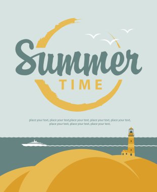 deniz ile banner yaz saati