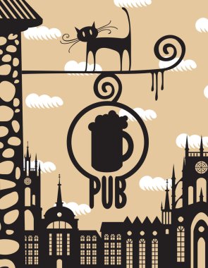 pub ve kedi