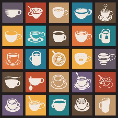 Kahve fincanı ve çay fincanı