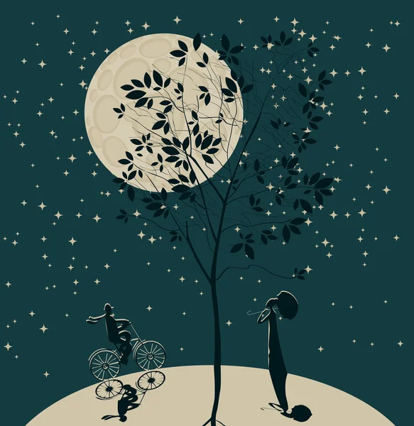 Girl and a guy Vector Graphics