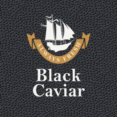 her zaman taze siyah havyar