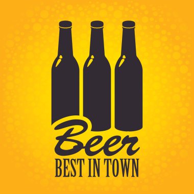 bir şişe bira ile banner