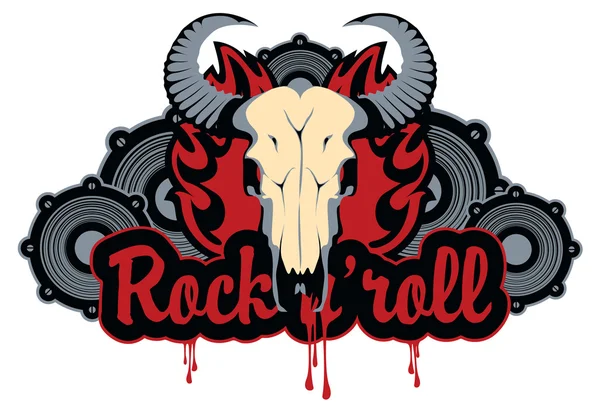 Boğa kafatası ve rulo