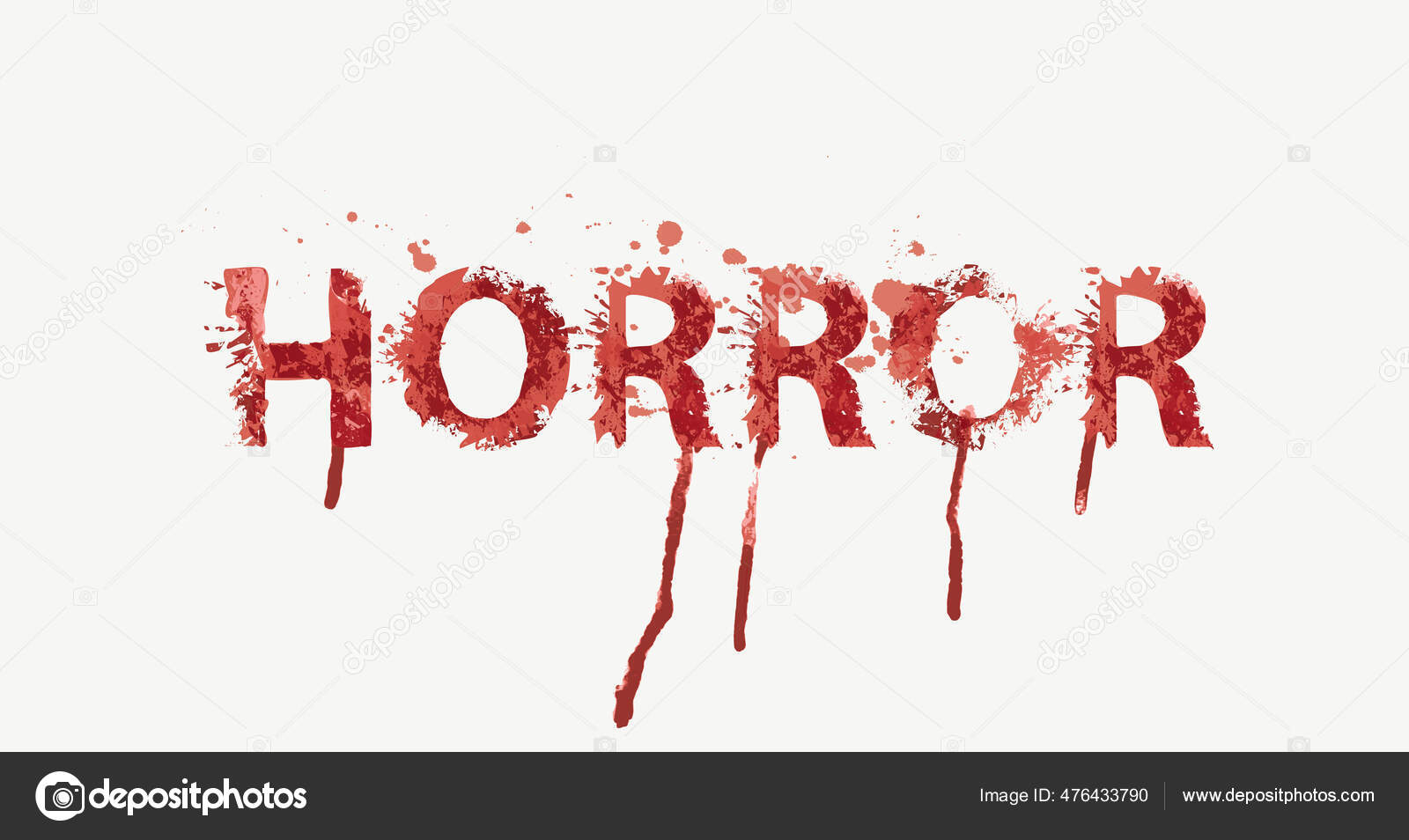 Horror Bokstaver Skumle Dryppende Bokstaver Lys Bakgrunn Vektorillustrasjon  Form Abstrakt stockvektor © paseven #476433790, image size:1600x954