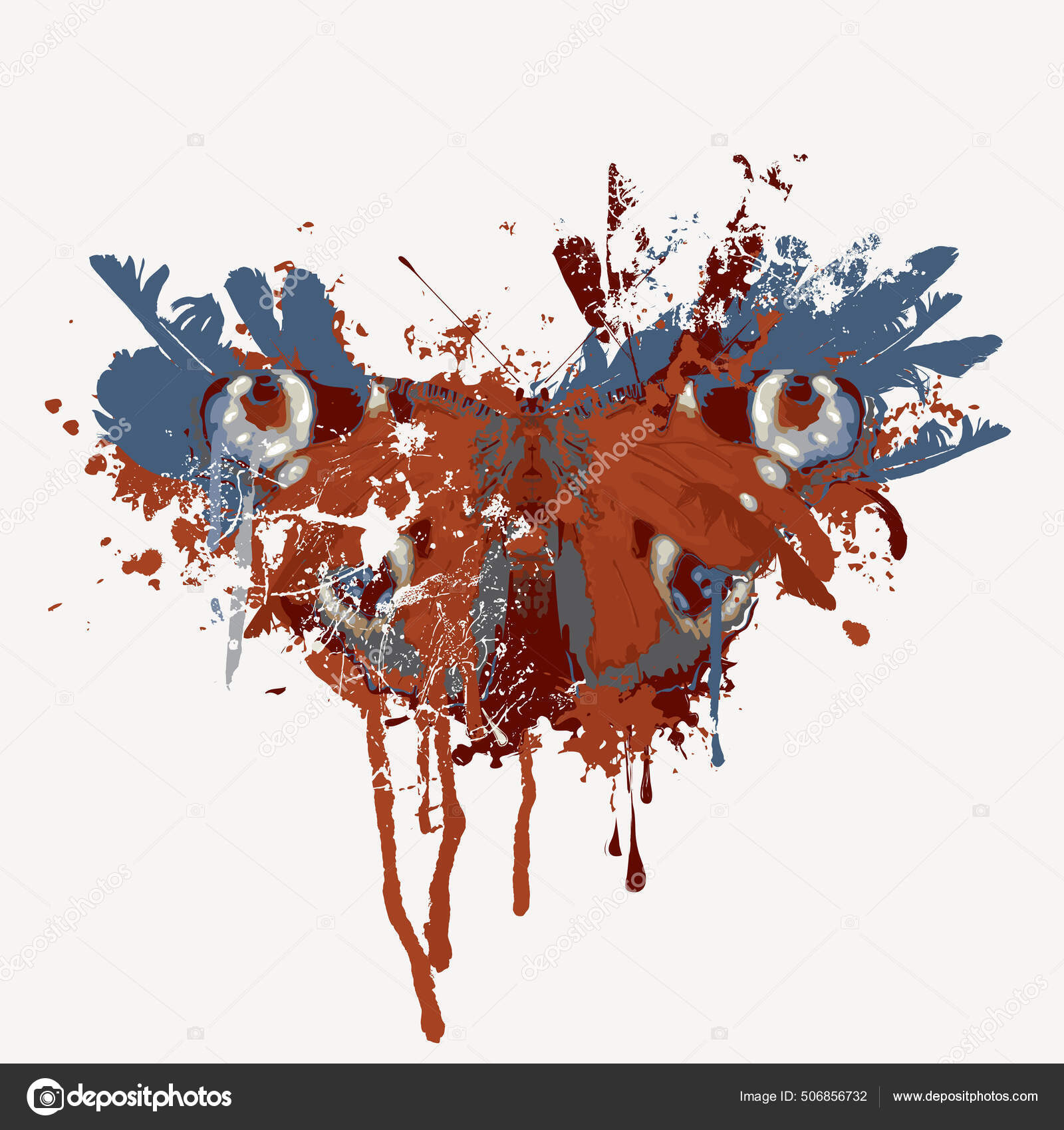 Banner Criativo Com Uma Borboleta Olho Pavão Com Asas Estendidas Vetor de  ©paseven 506856732, image size:1600x1700