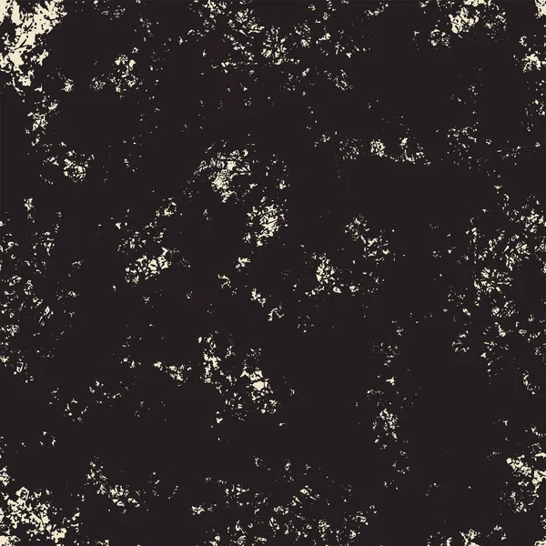 Abstraktes Nahtloses Muster Mit Chaotischen Schwarzen Flecken Grunge Stil Monochromer — Stockvektor