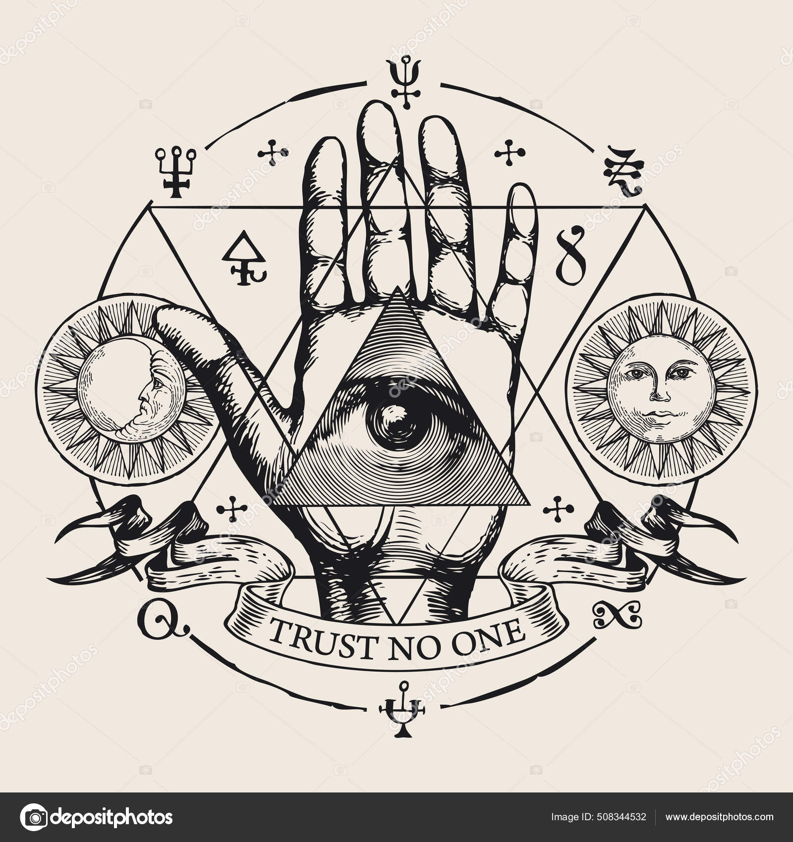 曰く付き、具合が悪くなる、磁場が変になる、サムホールサイズの