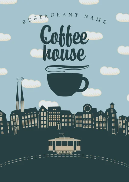 Coffee house — Stock vektor