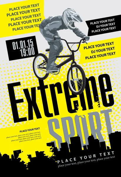 Extreme sporten — Stockvector