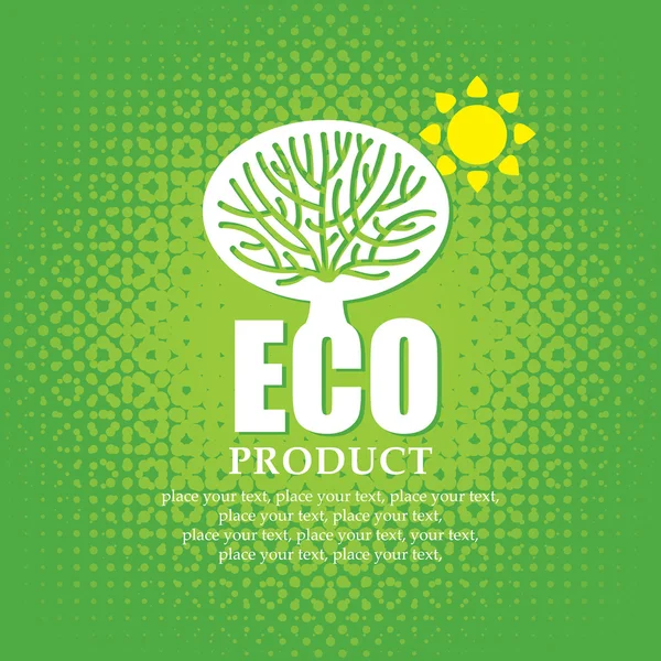 Produkt Eco — Wektor stockowy