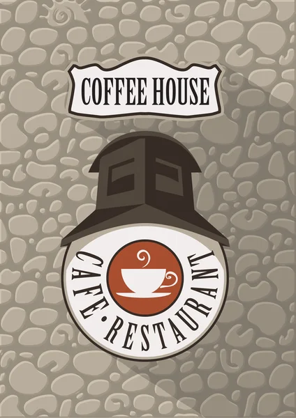 Coffee house — Stock Vector