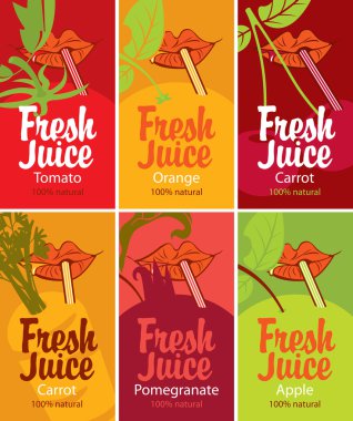 Taze meyve suyu seti