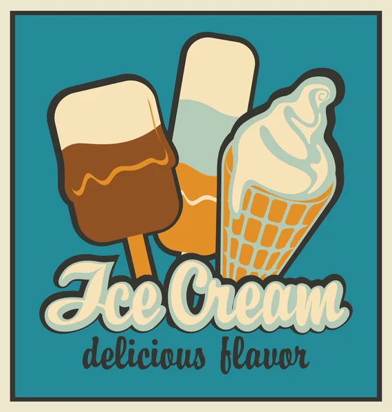 Helado — Archivo Imágenes Vectoriales