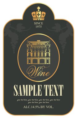 şarap etiketi