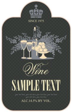 şarap etiketi