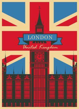 İngiliz bayrağı karşı Big Ben