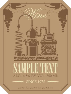 şarap için etiket