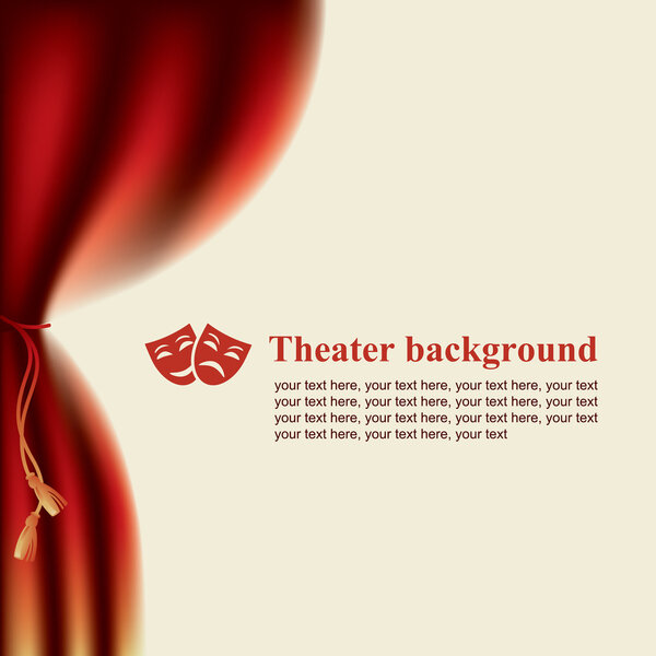 scenes and theatrical masks