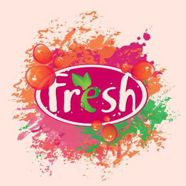 taze meyve suları için Banner