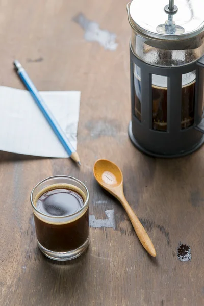 Arabica koffie beker — Stockfoto