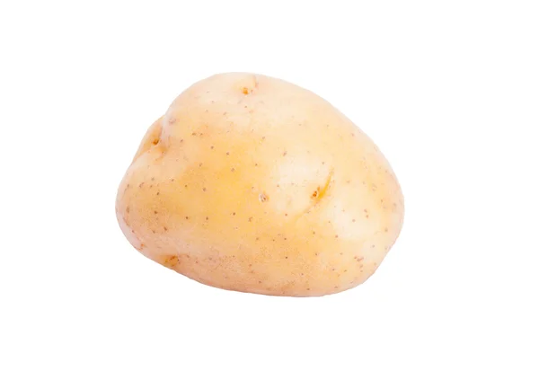 Raw Potato on white background with clipping path — Stock Photo, Image