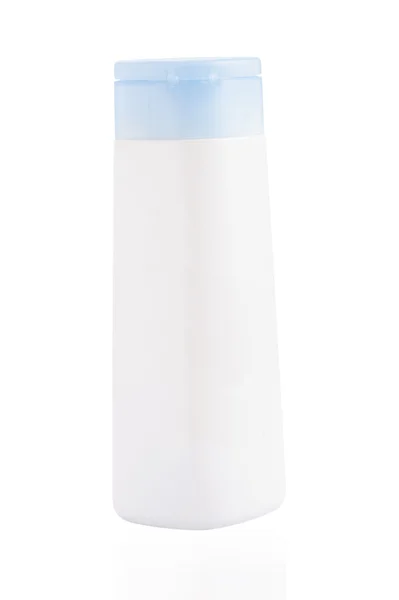 Shampoo bottle isolated on white background has clipping path — Stock Photo, Image