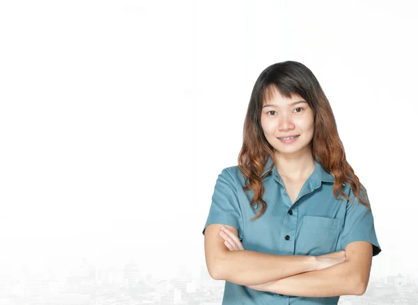 Joven asiático mujer de negocios — Foto de Stock