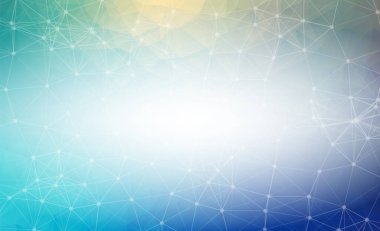 Noktaları ve Çizgileri Birleştiren Soyut Kara Mor Çokgen Uzay Arkaplanı. Bağlantı yapısı ve bilim geçmişi. Gelecekçi HUD tasarımı.