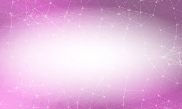 Розовый Низкий Полюсный Фон Полигональный Рисунок Яркий Мозаичный Современный Геометрический — стоковый вектор