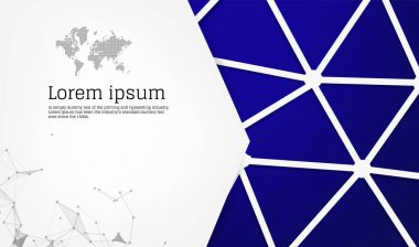 soyut geometrik üçgenler arka plan