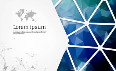 Soyut Flyer Geometrik Soyut Modern Arkaplan - Eps10 Broşür Tasarım Şablonları