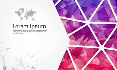 Soyut Flyer Geometrik Soyut Modern Arkaplan - Eps10 Broşür Tasarım Şablonları