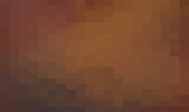 Soyut Kahverengi Geometrik Arkaplan, Yaratıcı Tasarım Şablonları. Piksel sanatı Izgara Mozaiği, 8 bit vektör arkaplanı.