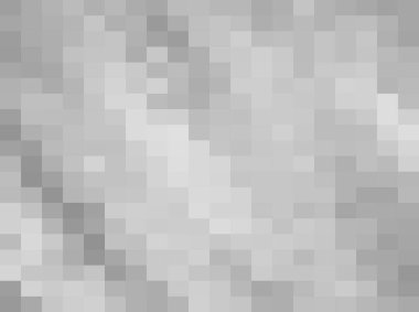 Soyut Beyaz Geometrik Arkaplan, Yaratıcı Tasarım Şablonları. Piksel sanatı Izgara Mozaiği, 8 bit vektör arkaplanı.