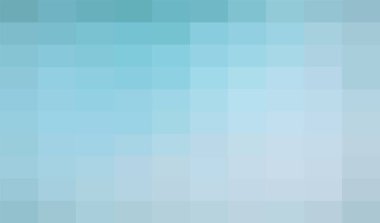 Soyut Mavi Geometrik Arkaplan, Yaratıcı Tasarım Şablonları. Piksel sanatı Izgara Mozaiği, 8 bit vektör arkaplanı.