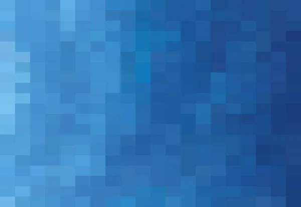 Abstraktní Tmavě Modré Geometrické Pozadí Creative Design Templates Pixel Art — Stockový vektor