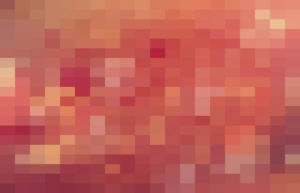 红色几何背景 创意设计模板 Pixel Art Grid Mosaic 8位矢量背景 — 图库矢量图片