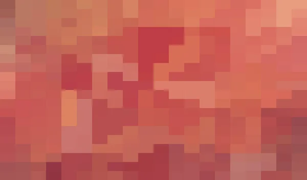 Fundo Geométrico Vermelho Abstrato Modelos Design Criativo Pixel Art Grade —  Vetores de Stock