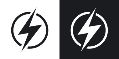 Yıldırım cıvata simgeler 