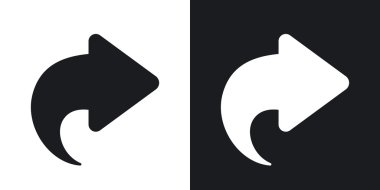 İleri ok simgeleri. 