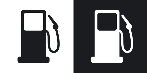 Ikony stacji benzynowej. — Wektor stockowy
