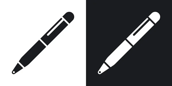 Iconos de bolígrafo . — Vector de stock
