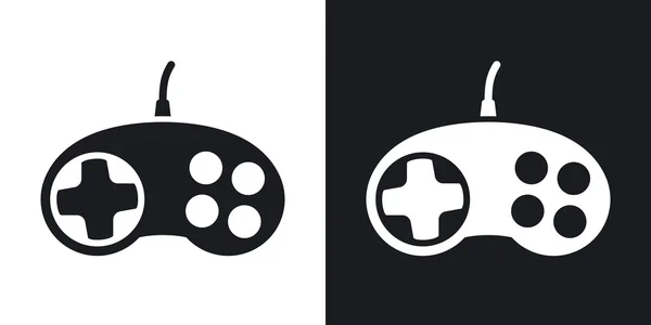 Joystick, icone del gamepad . — Vettoriale Stock